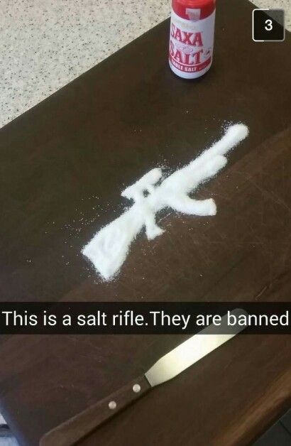 This is a Salt Rifle